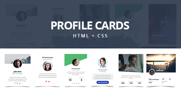 Download Profile Cards – CSS3 Responsive Cards Nulled 