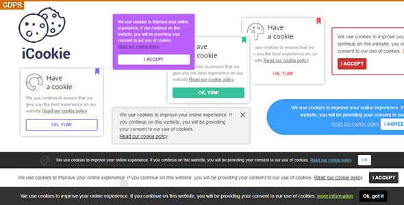 Download iCookie – GDPR Compliant Cookie Policy Nulled 