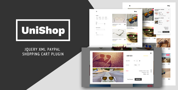 Download UniShop – jQuery XML PayPal Shopping Cart Plugin Nulled 