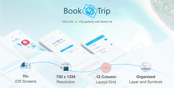 Download BookMyTrip – Mobile UI Kit Traveling Apps Nulled 