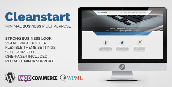 Download Corporate Business WordPress Theme – Cleanstart Nulled 
