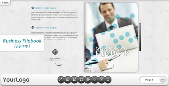 Download Business FlipBook jQuery Plugin Nulled 