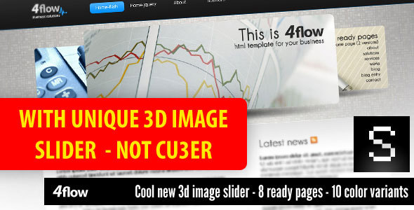 Download 4flow – with unique 3D image slider Nulled 