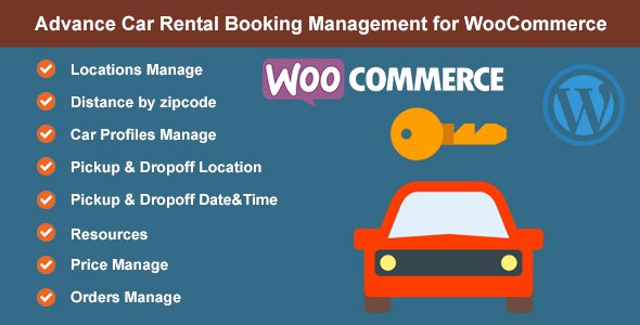Download Advance Car Rental Booking Management for WooCommerce Nulled 