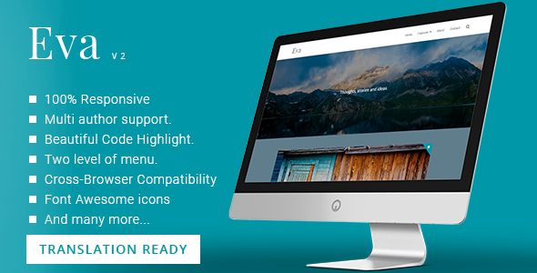 Download Eva – Responsive Minimal Ghost Theme Nulled 