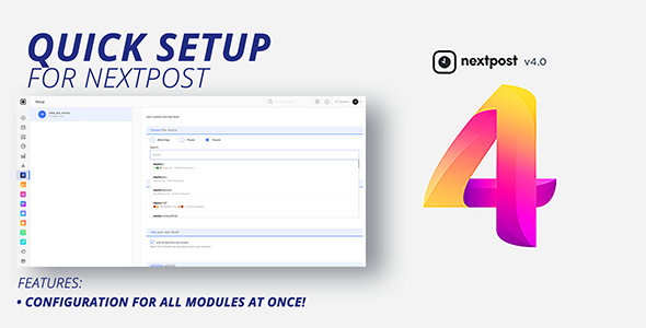 Download NextPost Module: Quick Setup all automation at once Nulled 
