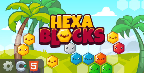 Download Hexa Blocks – HTML5 Puzzle Game (Construct 2/3) Nulled 