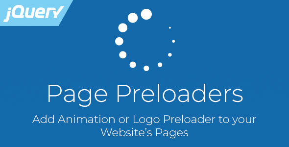 Download Page Preloaders – jQuery Plugin with Preload Animations Nulled 