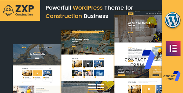 Download ZXP – Construction Building Company WordPress Theme Nulled 