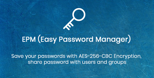Download EPM – Easy Password Manager Nulled 