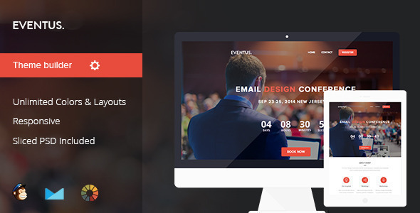 Download Eventus – Event/Conference Email Template Nulled 