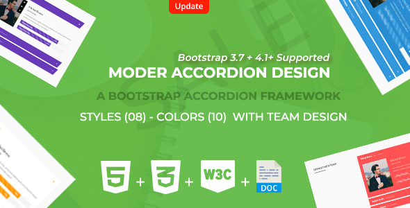 Download Bootstrap  Responsive Accordion Framework Nulled 