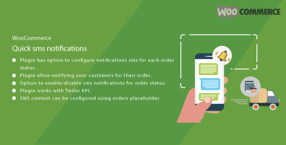 Download WordPress WooCommerce Quick SMS Notification Nulled 