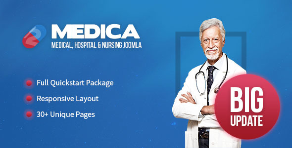 Download Medica – Clean, Responsive, Medical Joomla Theme Nulled 