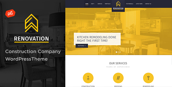 Download Renovation – Construction Company Theme Nulled 