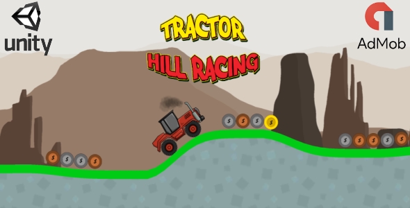 Download Tractor Hill Racing (Unity3D iOS game + Admob Ads) Nulled 