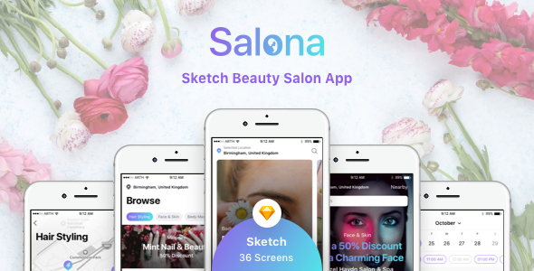 [Download] Salona – Sketch Beauty Salon App 