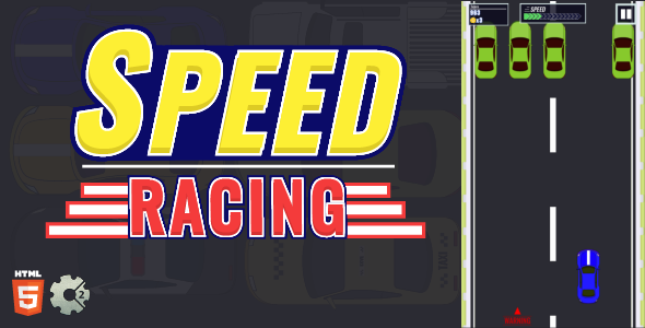 Download Speed Racing – HTML5 Game – Construct2 Nulled 