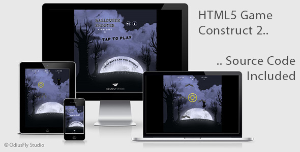 Download Halloween Shooter – HTML5 Game (Construct 2) Nulled 