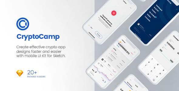 Download CryptoCamp Mobile UI Kit Nulled 