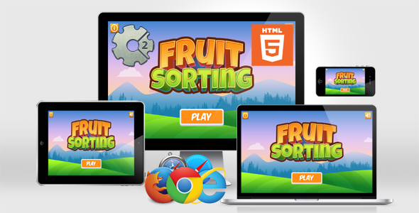 Download Fruit Sorting Game – HTML5 Educational Game – CAPX Nulled 