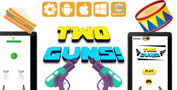 Download Two Guns – HTML5 Game (CAPX) Nulled 