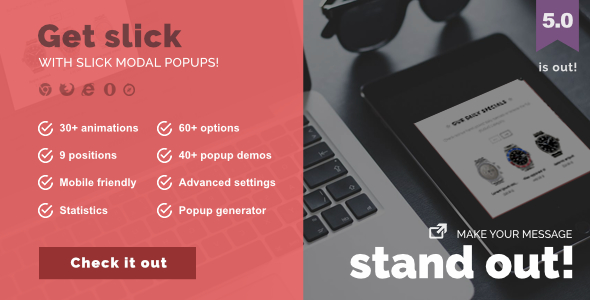 Download Slick Modal – CSS3 Powered Popups Nulled 