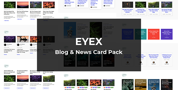 Download Eyex – Blog and News Card Pack Nulled 