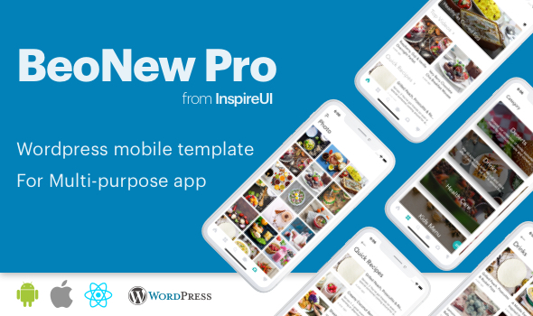 Download BeoNews Pro – React Native mobile app for WordPress Nulled 