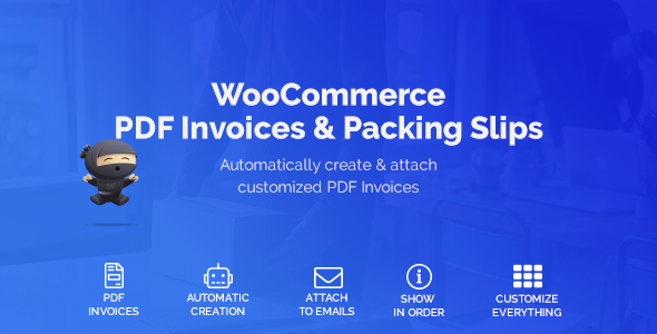 Download WooCommerce PDF Invoices & Packing Slips Nulled 
