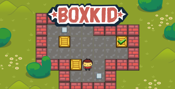 Download BoxKid – HTML5 Puzzle Game Nulled 