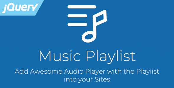 Download Music Playlist – jQuery Audio Player with Playlist Nulled 
