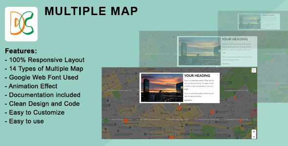Download Multiple Google Map Location Nulled 