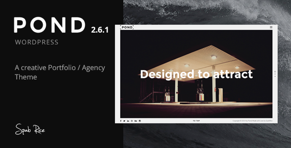 Download Pond – Creative Portfolio / Agency WordPress Theme Nulled 