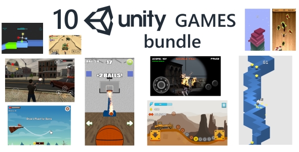 Download 10 Unity Games Premium Bundle (with Admob ads) Nulled 