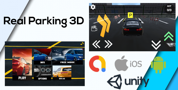 [Download] Real Car Parking 3D Game Unity ( Admob – Android – iOs – Unity 3D ) 