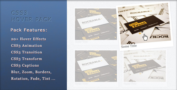 Download CSS3 Hover Pack Nulled 