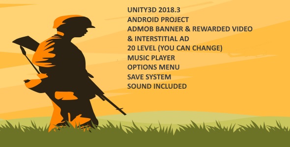 Download 2D War Game UNITY3D 2018.3 Nulled 