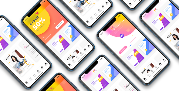 Download Ionic 5 WooCommerce marketplace mobile app – Dokan Multivendor Nulled 