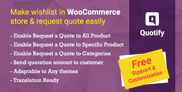 Download Quotify – WooCommerce Request a Quote Nulled 