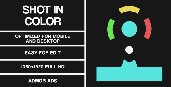 Download Shot In Color (HTML5 Game + Construct 2 CAPX) Nulled 