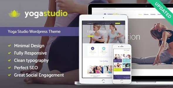 Download Yogastudio, Gym and Healthcare WordPress Theme Nulled 