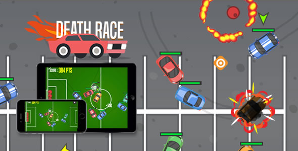 Download Death Race – HTML5 Game Nulled 
