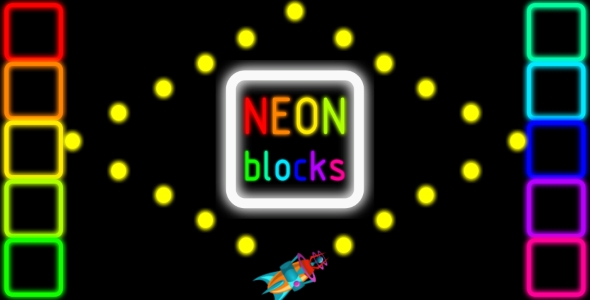 Download Neon Bloks – HTML5 PC&Mobile Game (Construct 2-3) Nulled 