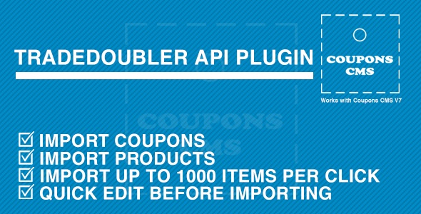 Download TradeDoubler Plugin for Coupons CMS Nulled 