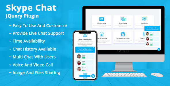 Download Skype Chat jQuery Plugin Nulled 