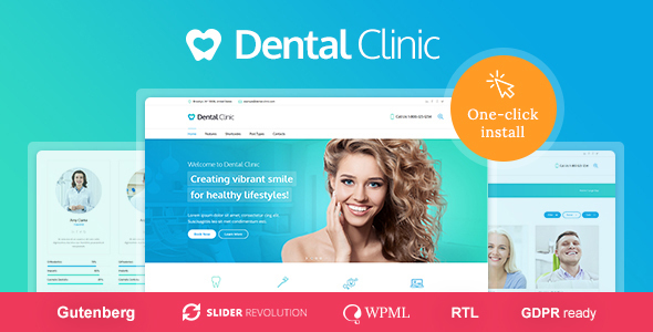 Download Medical & Dentist WordPress Theme – Dental Clinic Nulled 