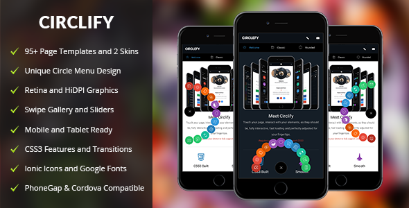Download Circlify Mobile | PhoneGap & Cordova Mobile App Nulled 