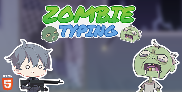 Download Zombie Typing – HTML5 Typing game Nulled 