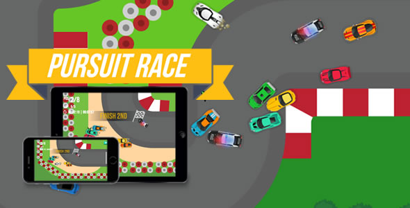 Download Pursuit Race – HTML5 Game Nulled 